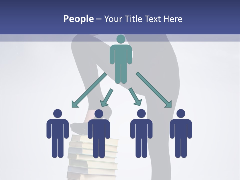 Smart Research Woman PowerPoint Template