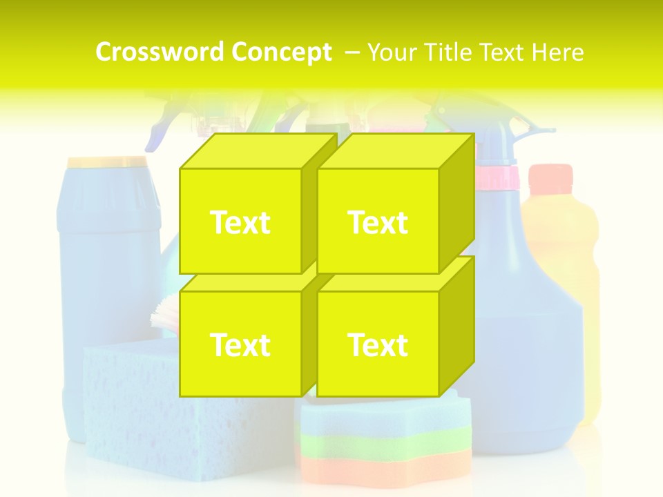 Spray Home Detergent PowerPoint Template