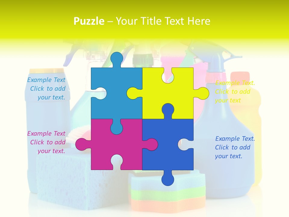 Spray Home Detergent PowerPoint Template