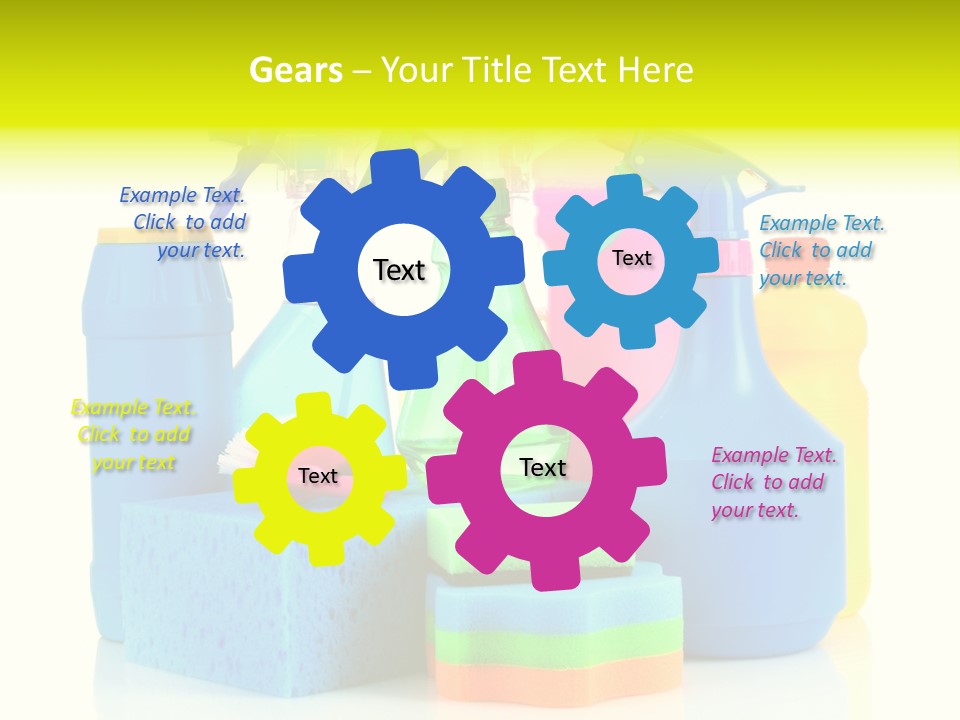 Spray Home Detergent PowerPoint Template