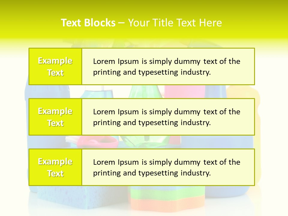 Spray Home Detergent PowerPoint Template