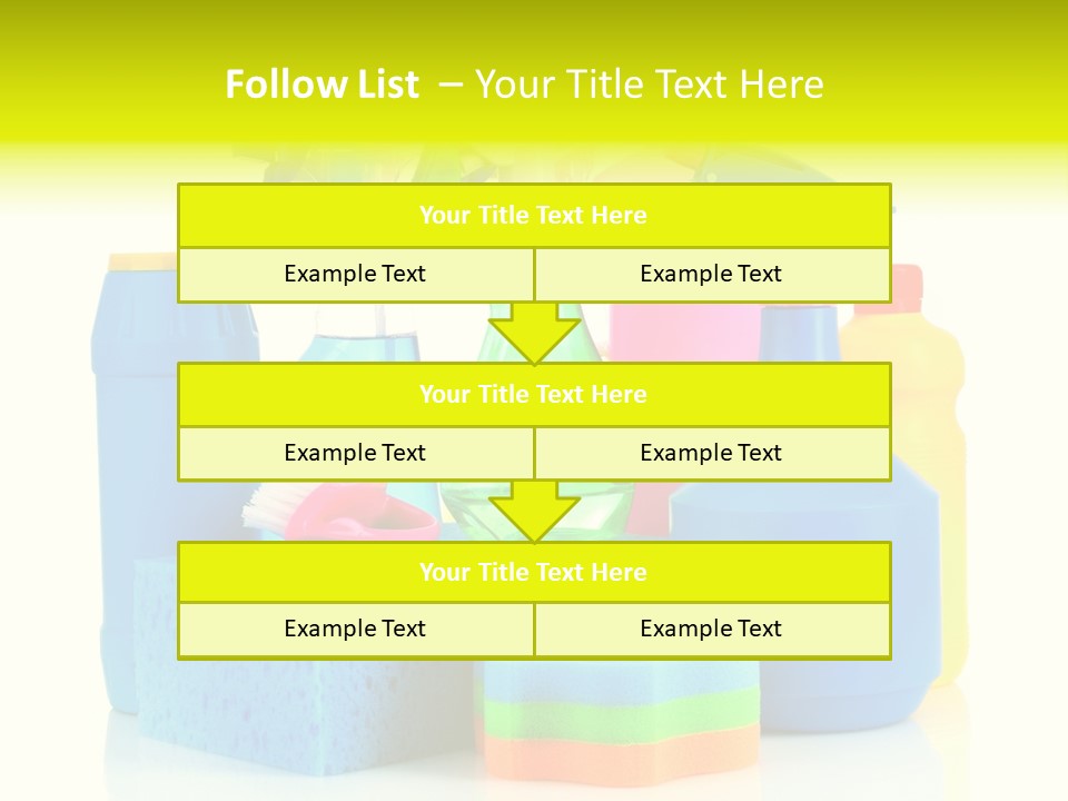 Spray Home Detergent PowerPoint Template