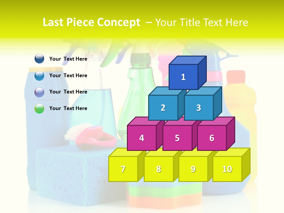 Spray Home Detergent PowerPoint Template