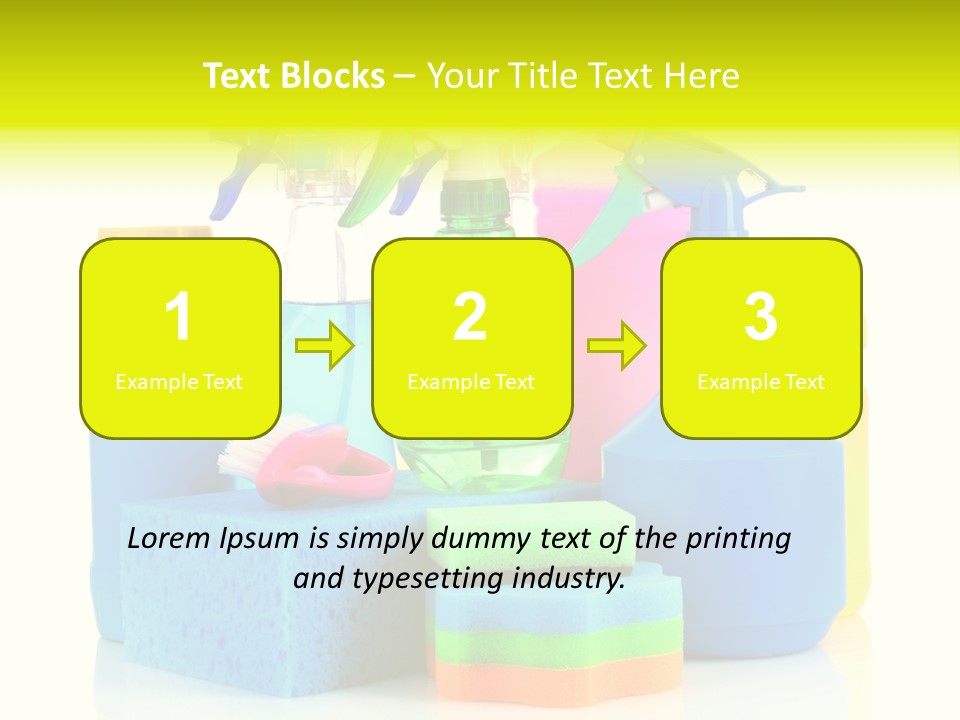 Spray Home Detergent PowerPoint Template