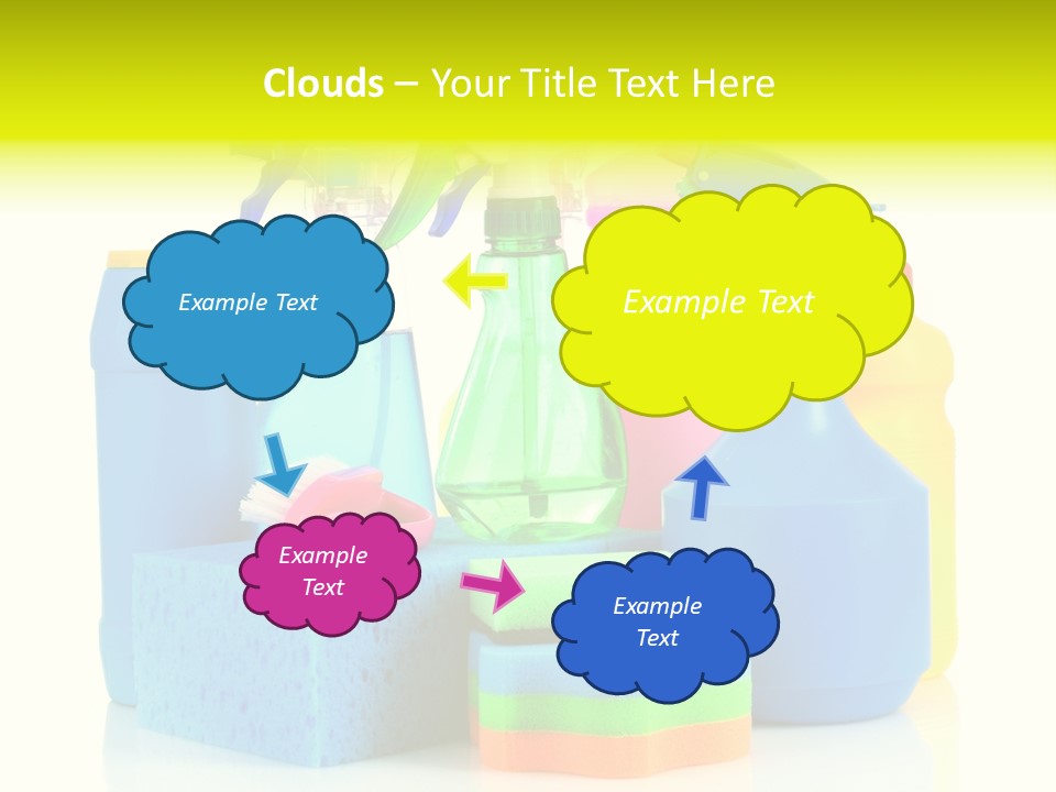 Spray Home Detergent PowerPoint Template