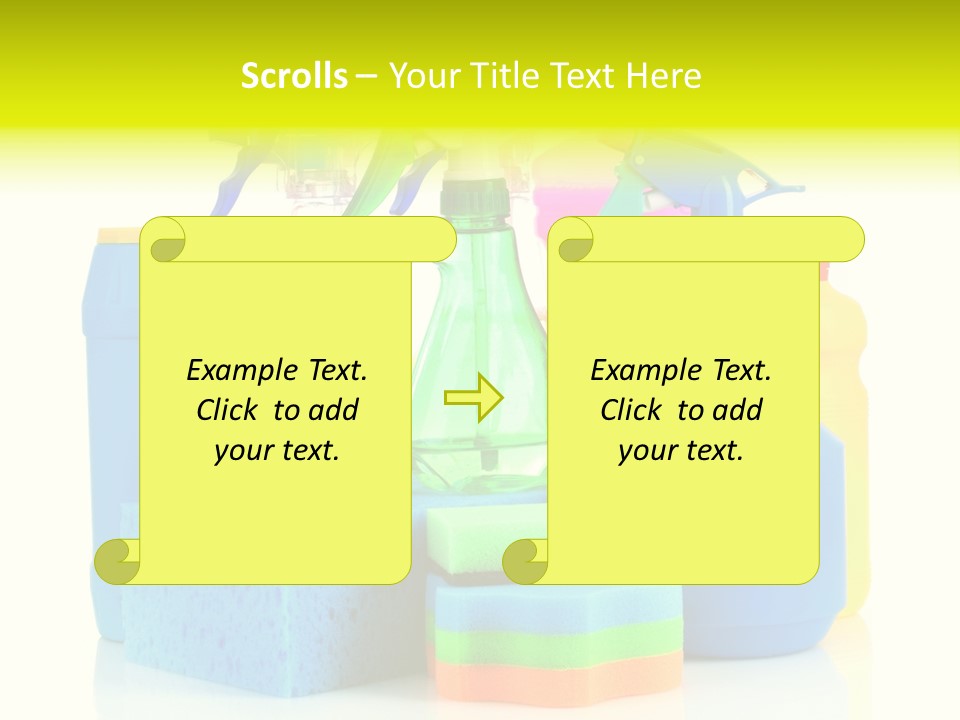 Spray Home Detergent PowerPoint Template