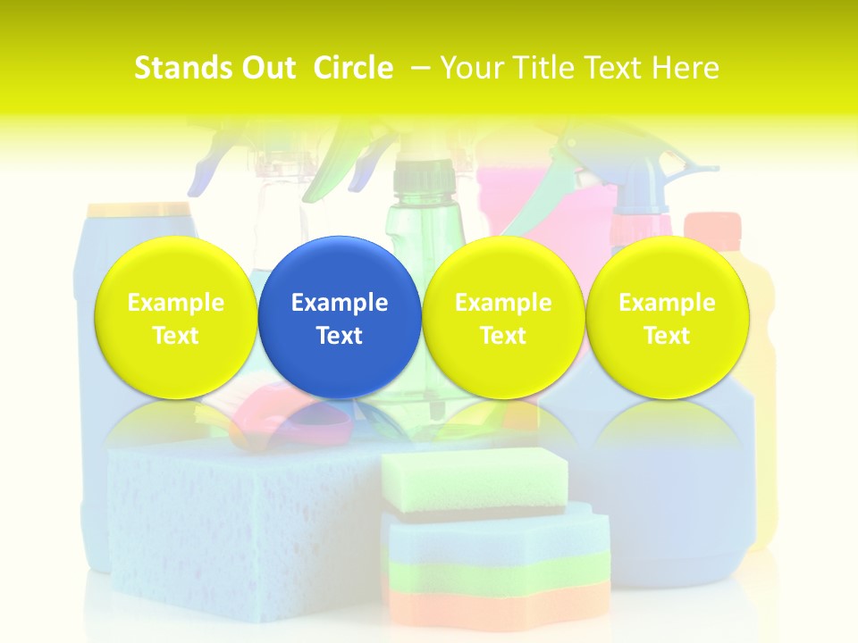 Spray Home Detergent PowerPoint Template