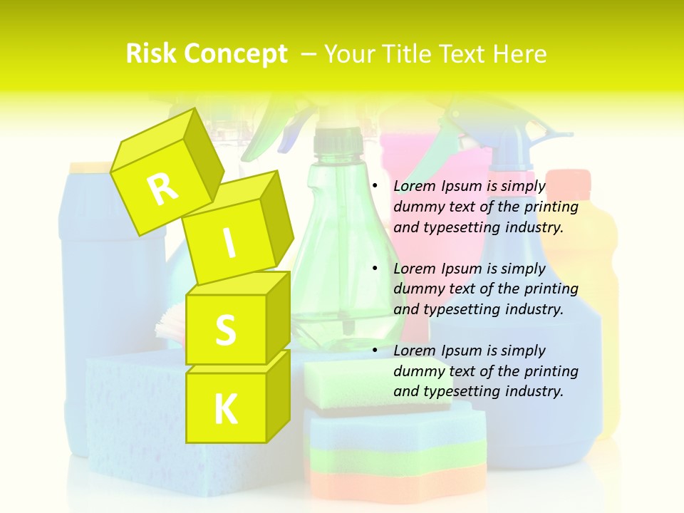 Spray Home Detergent PowerPoint Template