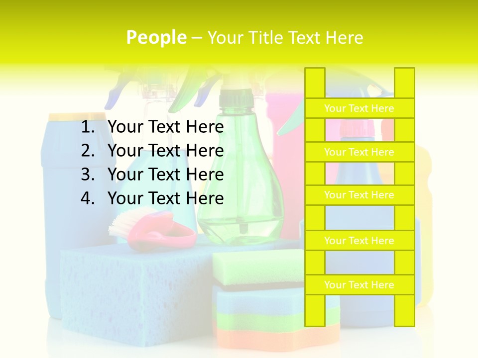 Spray Home Detergent PowerPoint Template