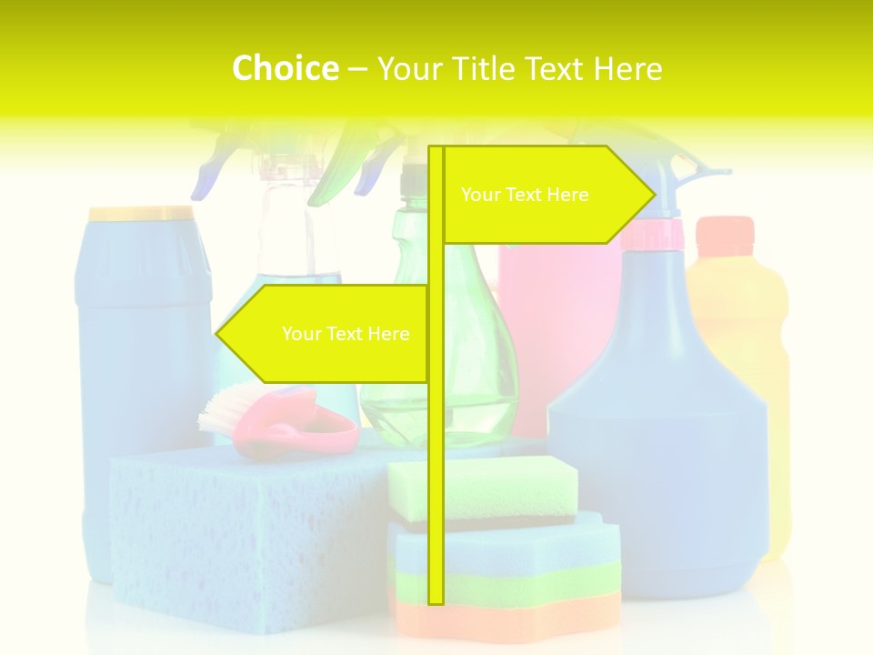 Spray Home Detergent PowerPoint Template