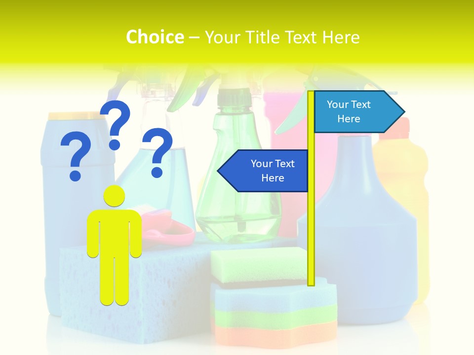 Spray Home Detergent PowerPoint Template