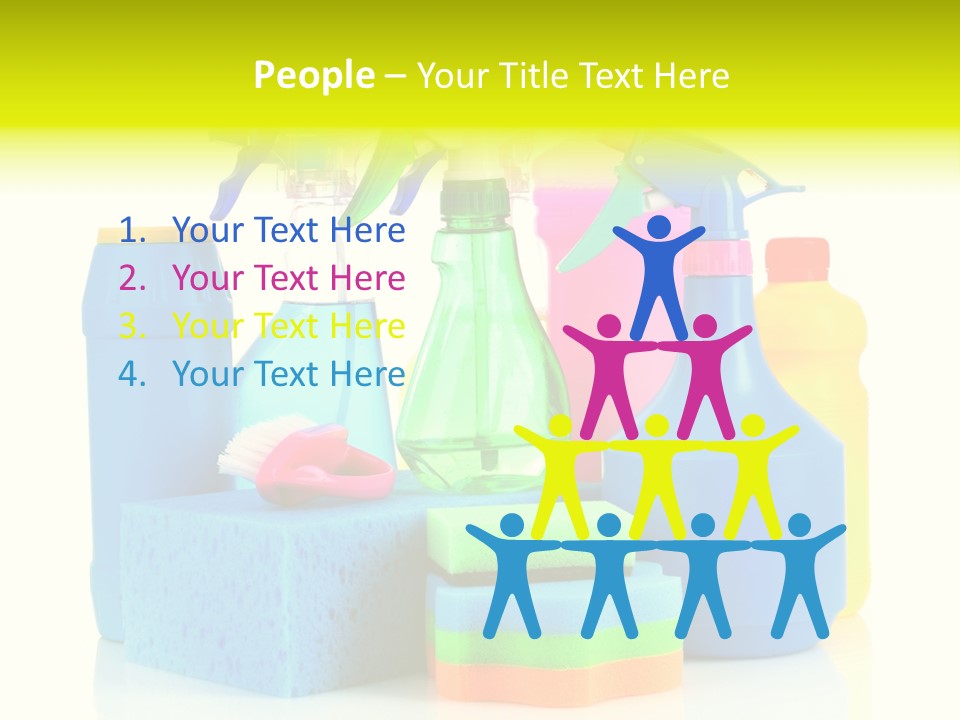 Spray Home Detergent PowerPoint Template