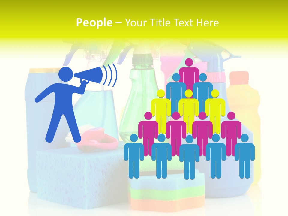 Spray Home Detergent PowerPoint Template