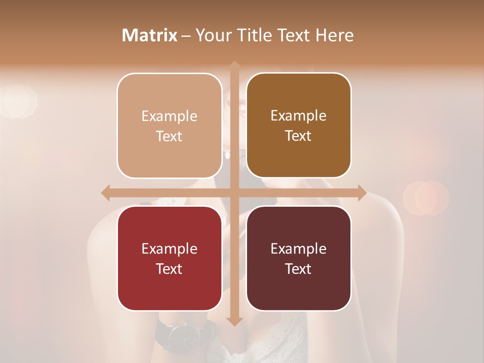 Flavor Casual Brunette PowerPoint Template