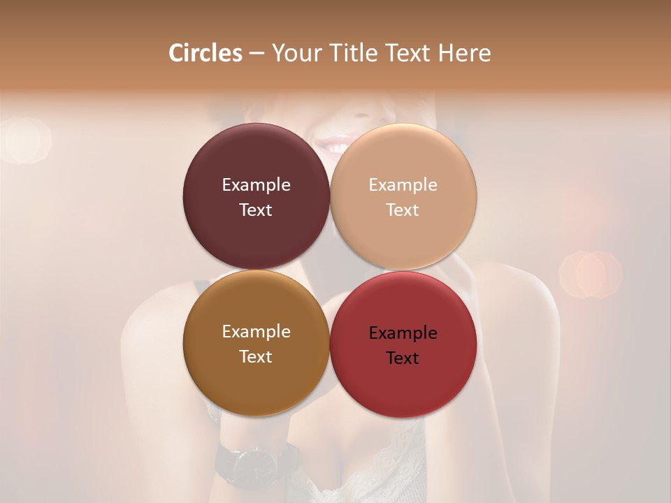 Flavor Casual Brunette PowerPoint Template