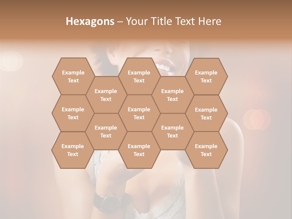 Flavor Casual Brunette PowerPoint Template