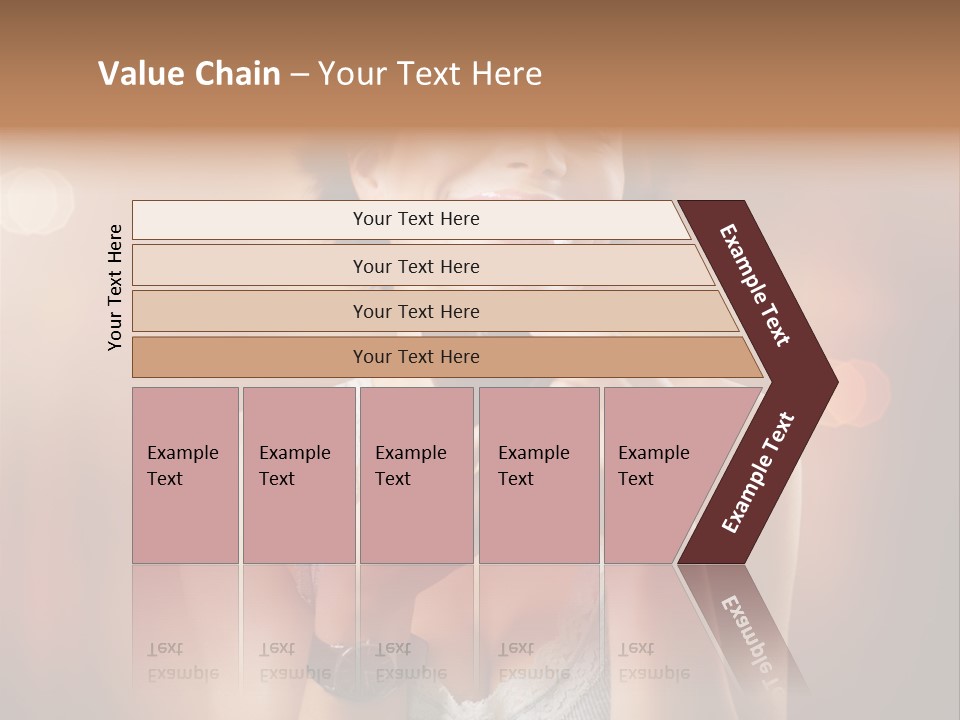 Flavor Casual Brunette PowerPoint Template