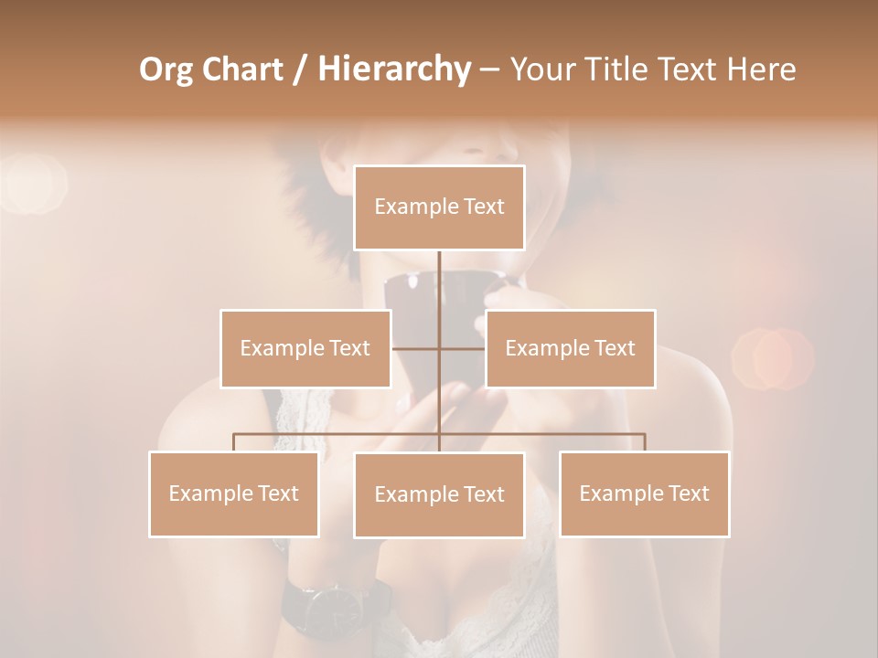 Flavor Casual Brunette PowerPoint Template