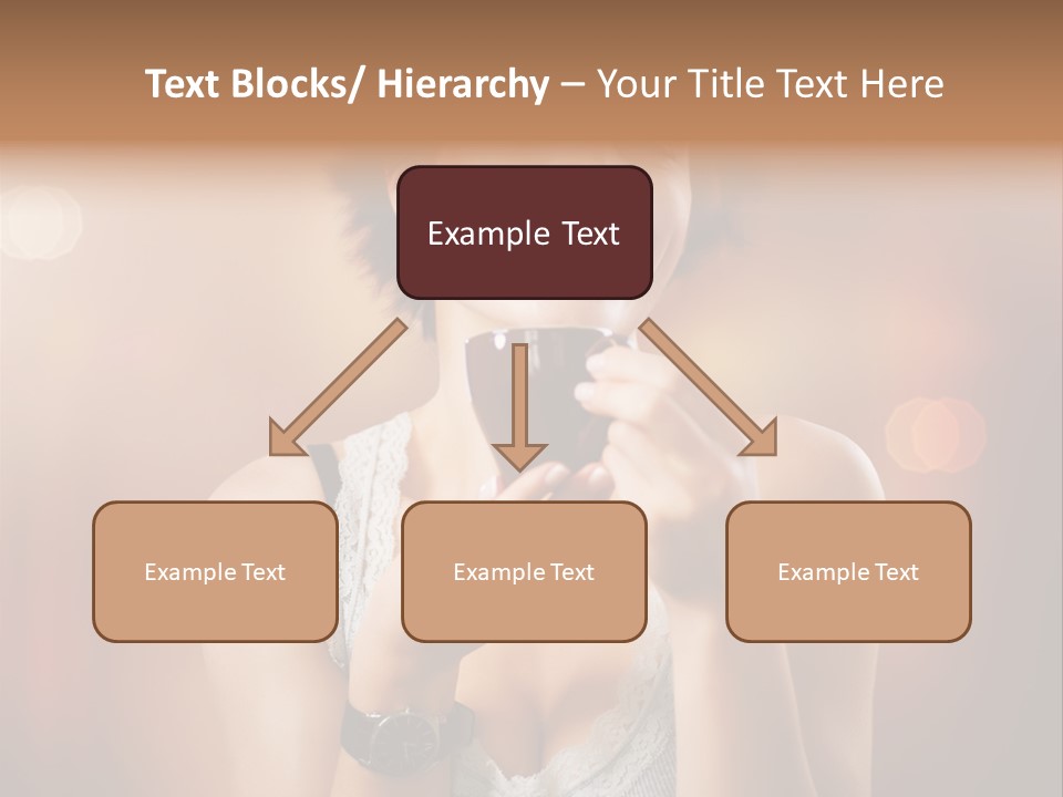 Flavor Casual Brunette PowerPoint Template