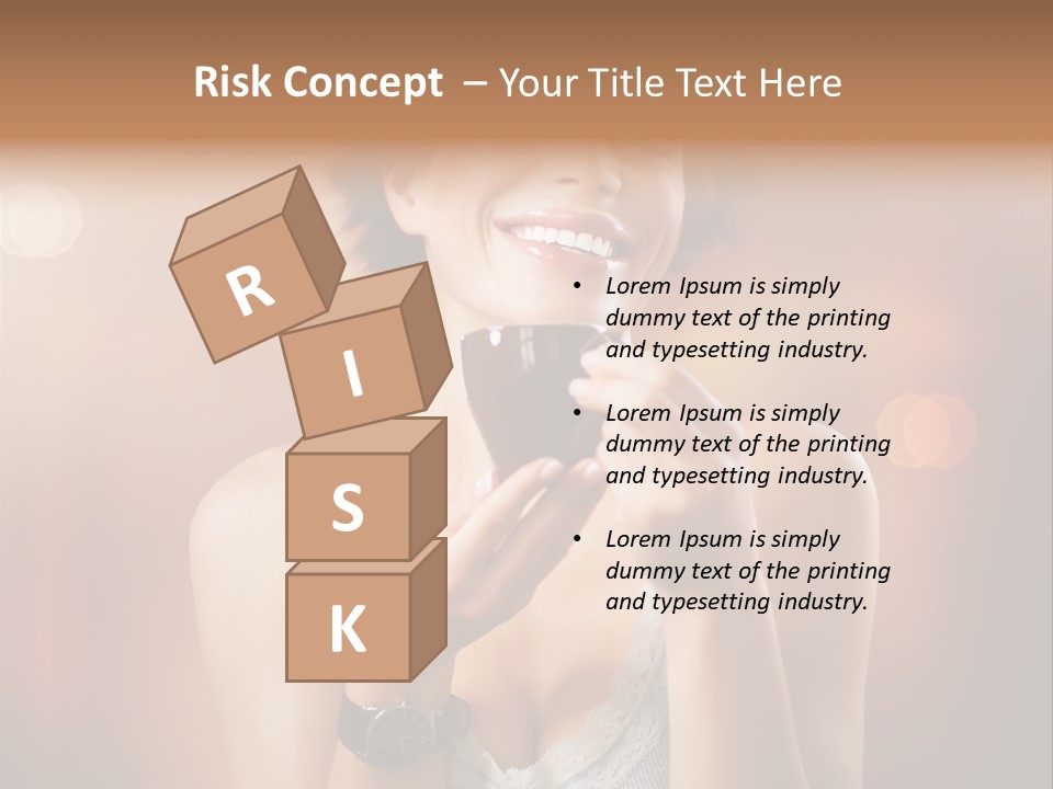 Flavor Casual Brunette PowerPoint Template