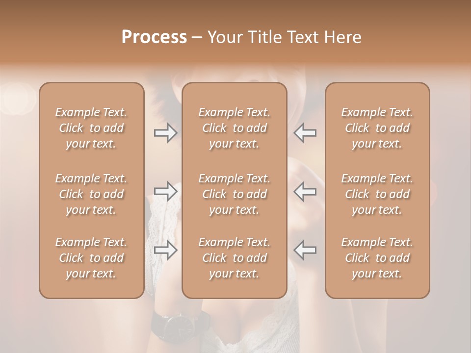 Flavor Casual Brunette PowerPoint Template