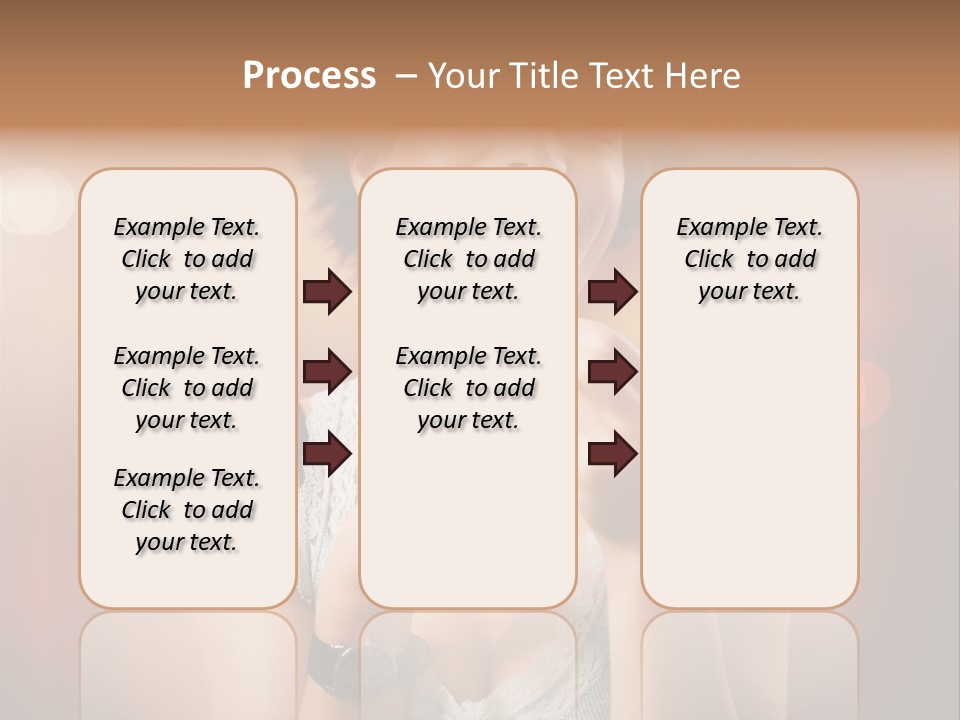 Flavor Casual Brunette PowerPoint Template