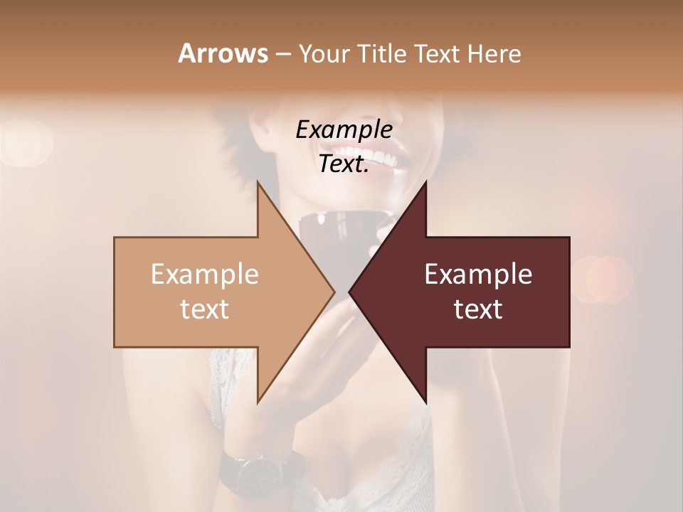 Flavor Casual Brunette PowerPoint Template