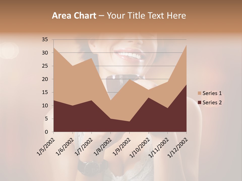 Flavor Casual Brunette PowerPoint Template