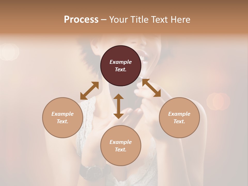 Flavor Casual Brunette PowerPoint Template