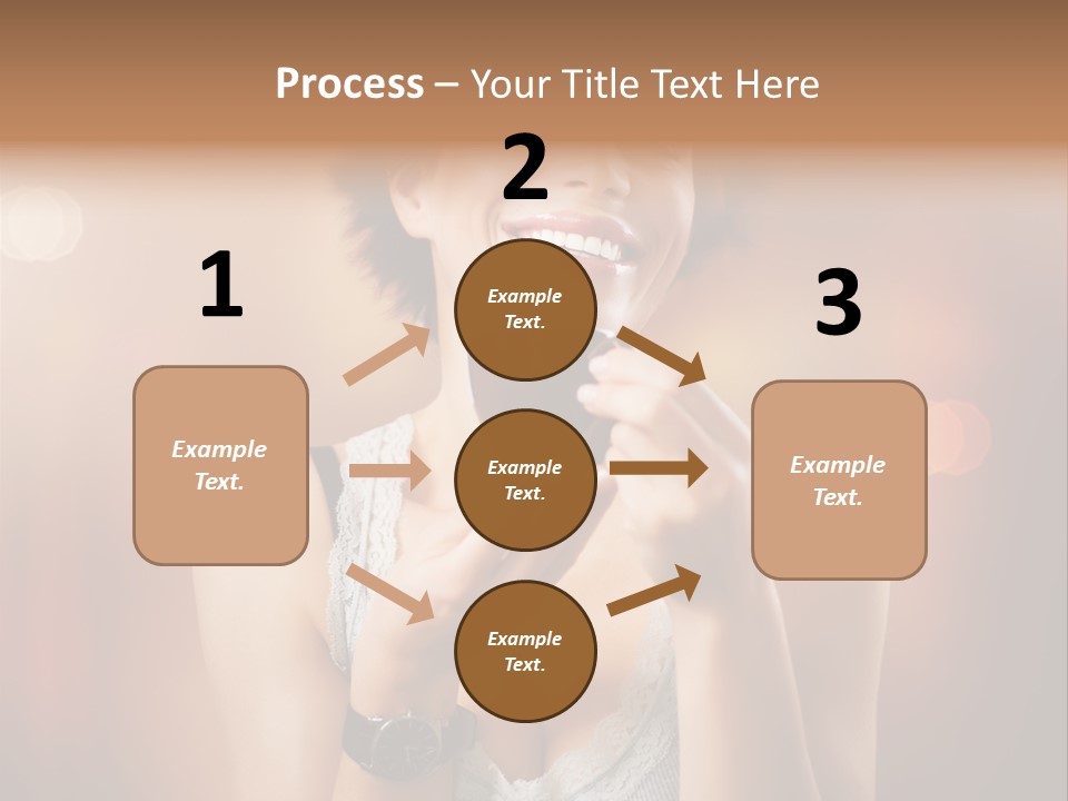 Flavor Casual Brunette PowerPoint Template