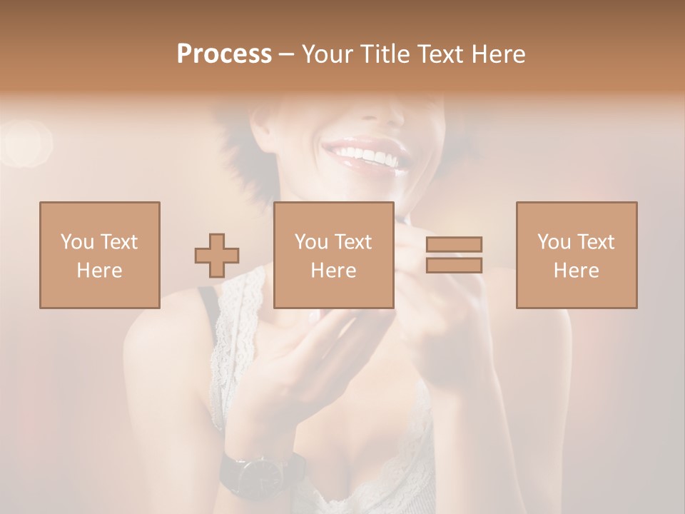 Flavor Casual Brunette PowerPoint Template