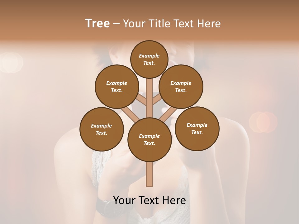 Flavor Casual Brunette PowerPoint Template