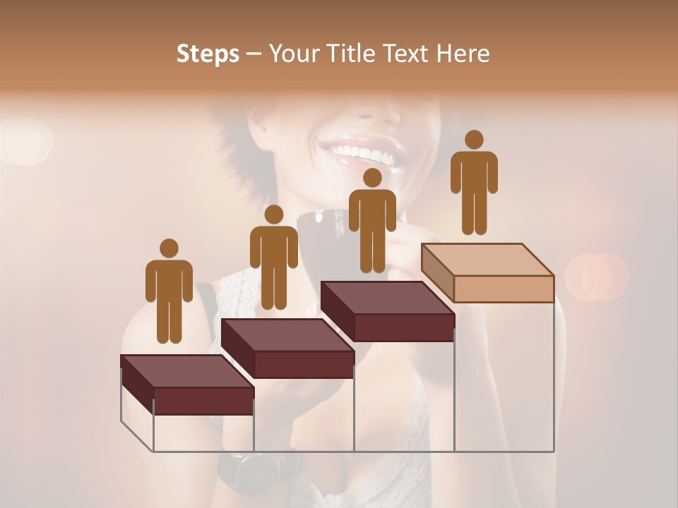 Flavor Casual Brunette PowerPoint Template