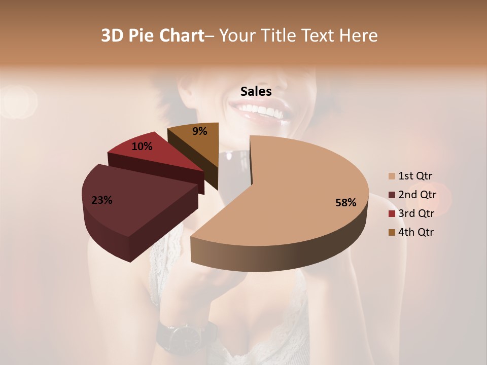 Flavor Casual Brunette PowerPoint Template