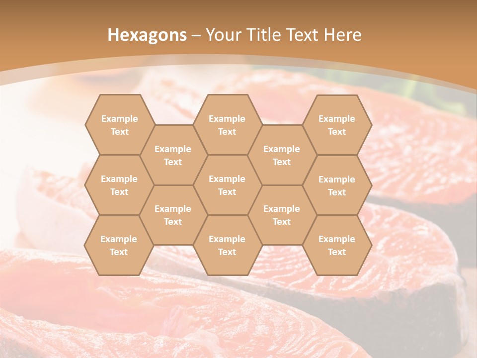 Dinner Fruit Objects PowerPoint Template