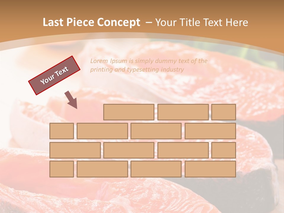 Dinner Fruit Objects PowerPoint Template