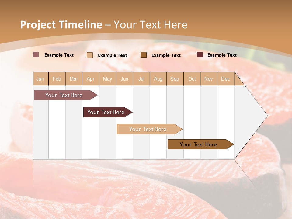 Dinner Fruit Objects PowerPoint Template