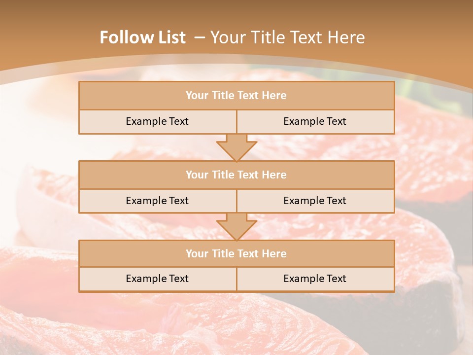 Dinner Fruit Objects PowerPoint Template