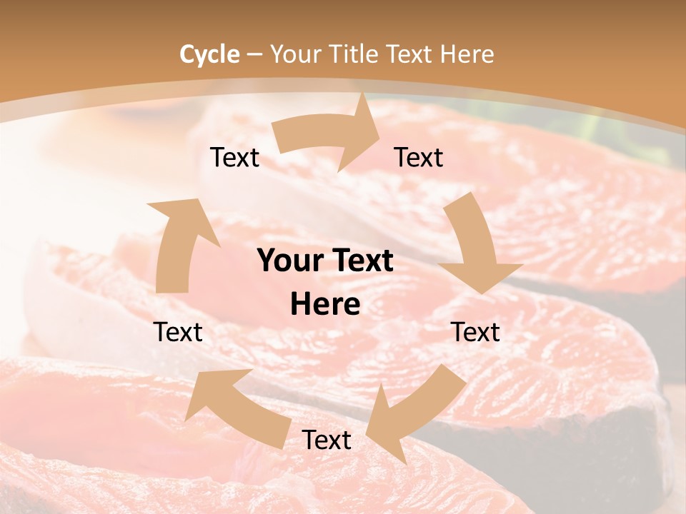 Dinner Fruit Objects PowerPoint Template