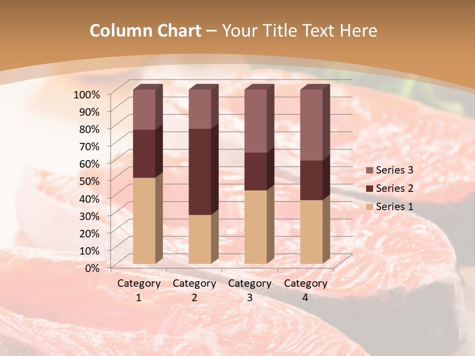 Dinner Fruit Objects PowerPoint Template