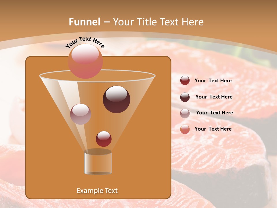 Dinner Fruit Objects PowerPoint Template