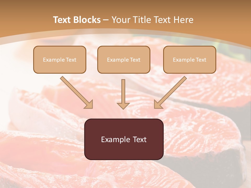 Dinner Fruit Objects PowerPoint Template