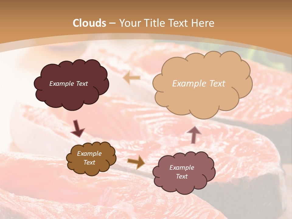 Dinner Fruit Objects PowerPoint Template