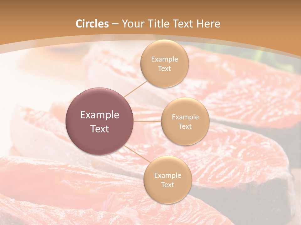 Dinner Fruit Objects PowerPoint Template