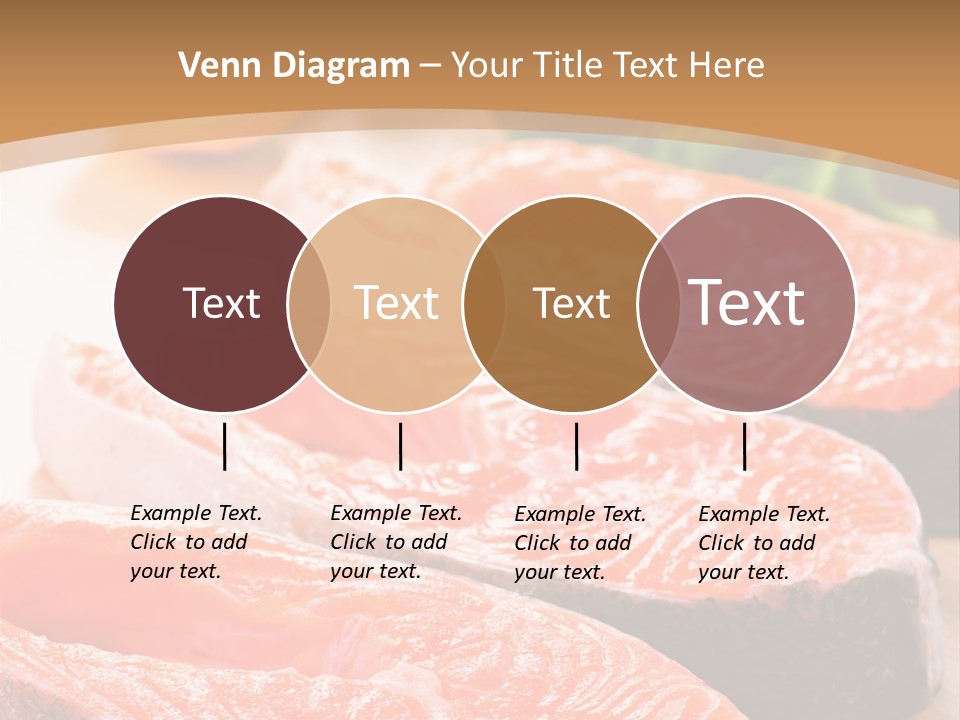 Dinner Fruit Objects PowerPoint Template