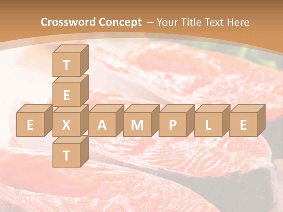 Dinner Fruit Objects PowerPoint Template