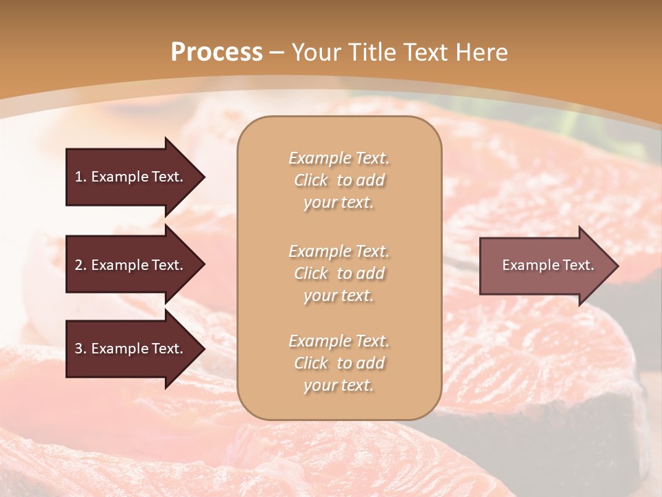 Dinner Fruit Objects PowerPoint Template
