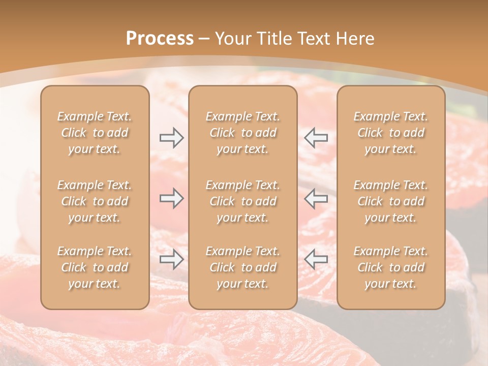 Dinner Fruit Objects PowerPoint Template