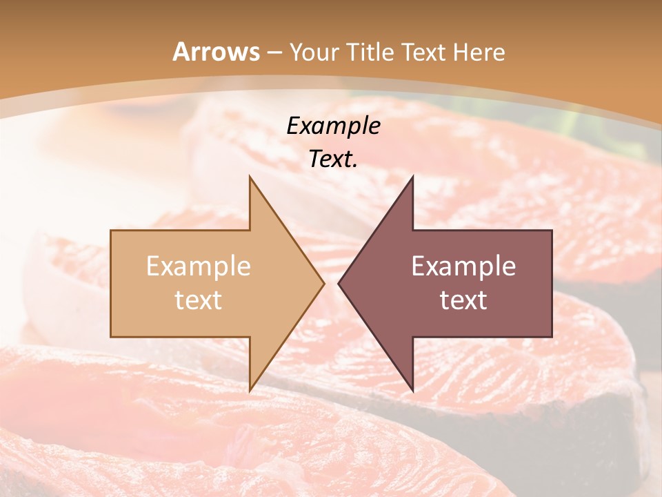 Dinner Fruit Objects PowerPoint Template