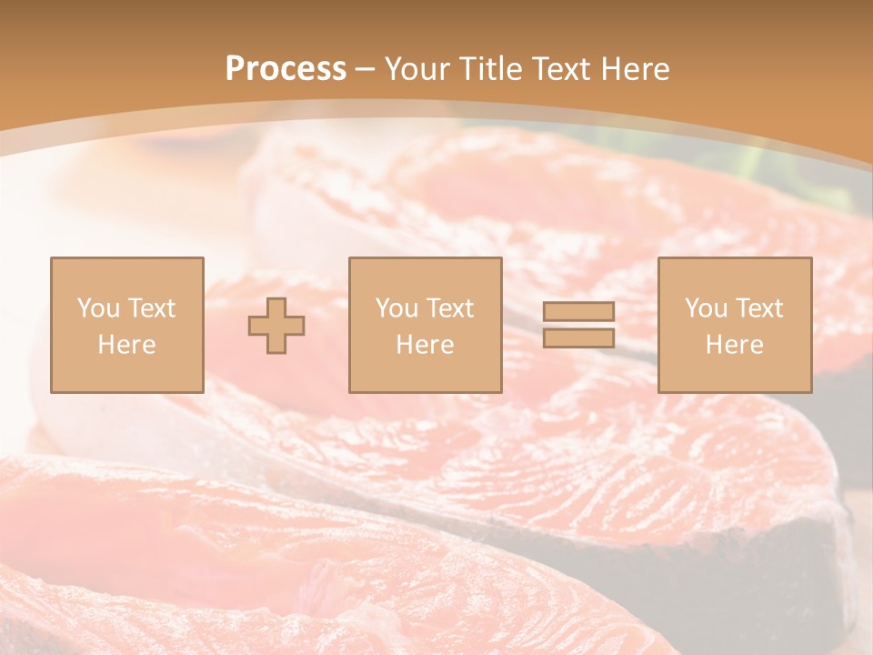 Dinner Fruit Objects PowerPoint Template